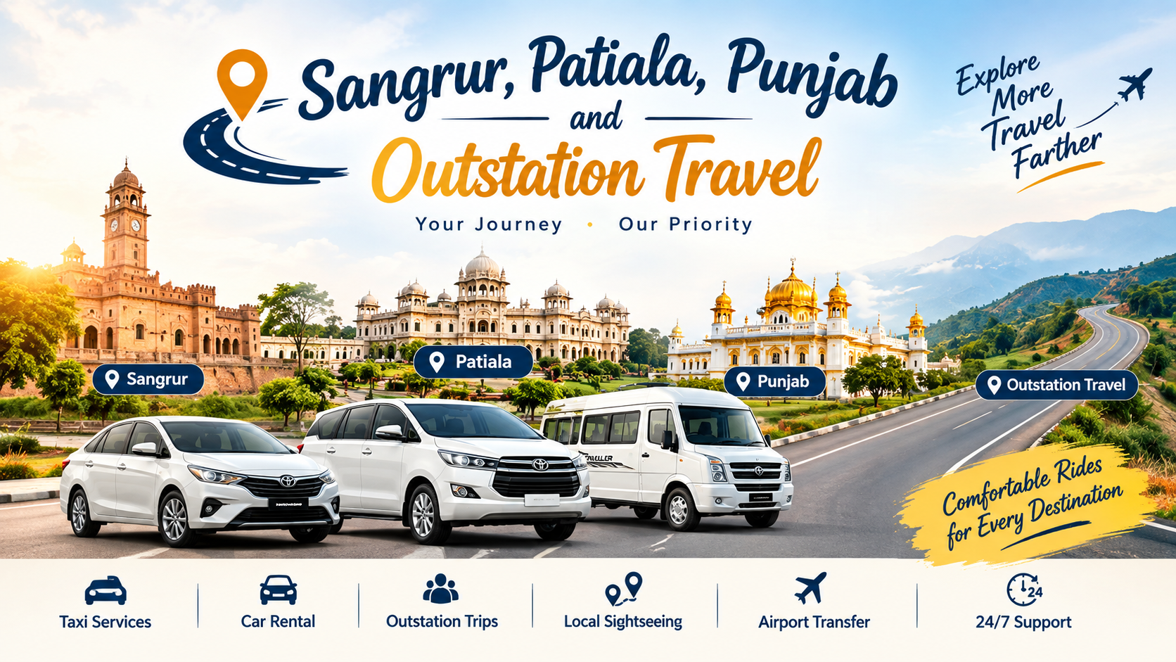 Punjab Outstation Travel Guide from Sangrur